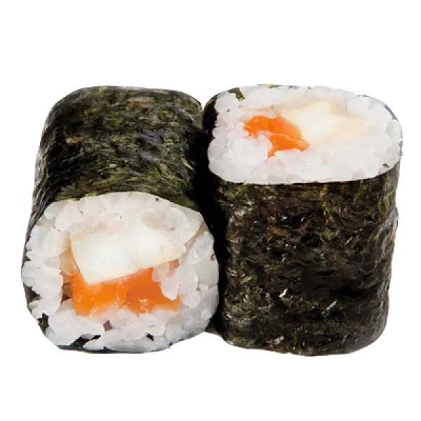 Maki salmón queso