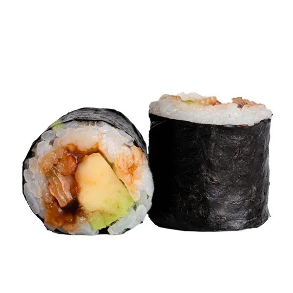 Maki anguila con aguacate