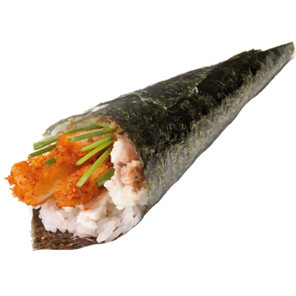 Temaki pollo crujiente