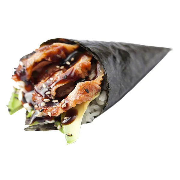 Temaki anguila aguacate