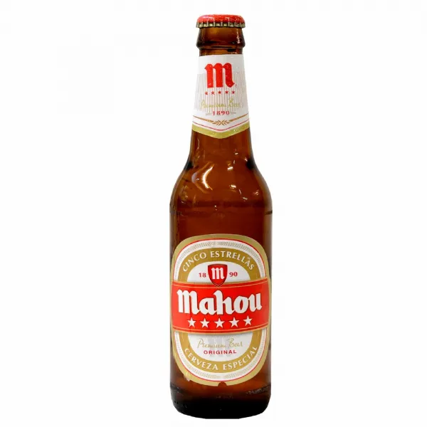 Mahou 5 estrellas tercio