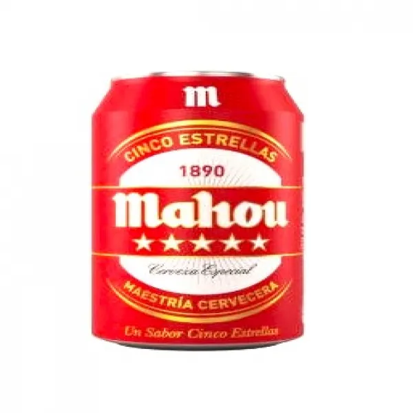 Mahou 5estrella Lata 330ml