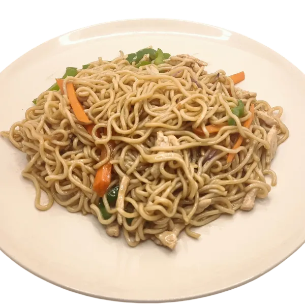 Yakisoba con pollo