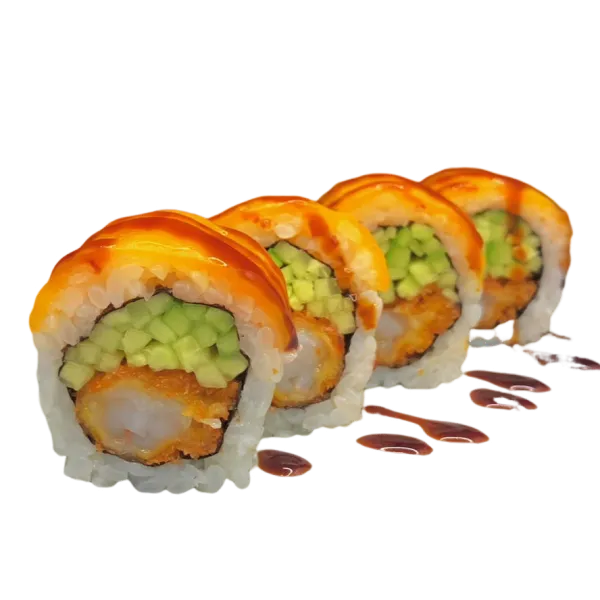 Ebi cheddar uramaki