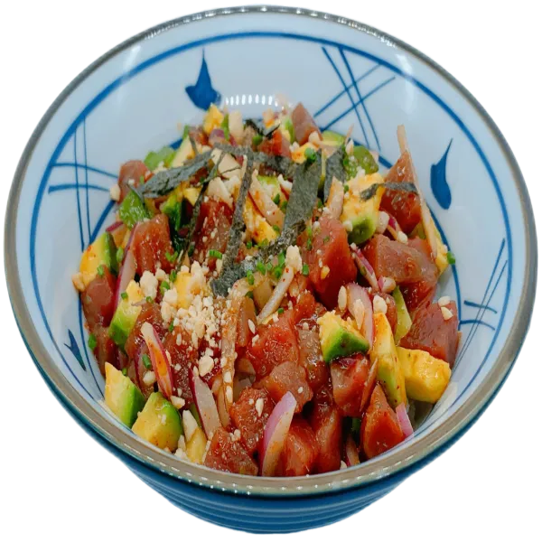 Poke tartar atún