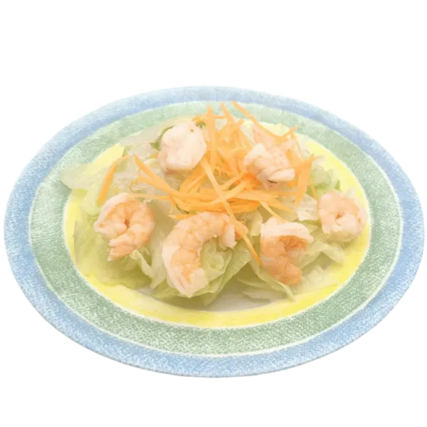 Ensalada de gambas